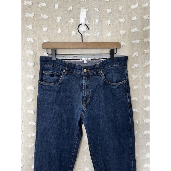 Peter Millar Jeans Men’s 33x32  Blue Classic Denim MF16B94 - Picture 2 of 8